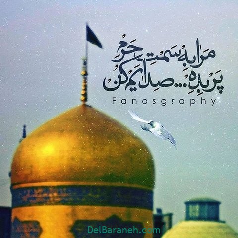 عکس نوشته امام رضا (۳۸)