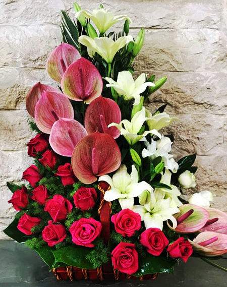 تزیین دسته گل خواستگاری,زیباترین گل های خواستگاری