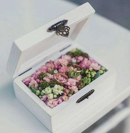 ایده های جا حلقه ای،تزیینات سفره عقد جای حلقه های ازدواج, تزیینات جای حلقه