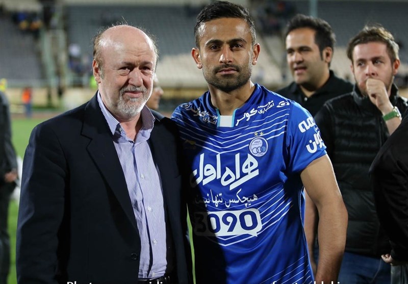 سیدرضا افتخاری , تیم فوتبال استقلال ,