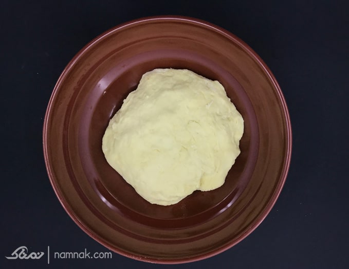 آماده شدن خمیر