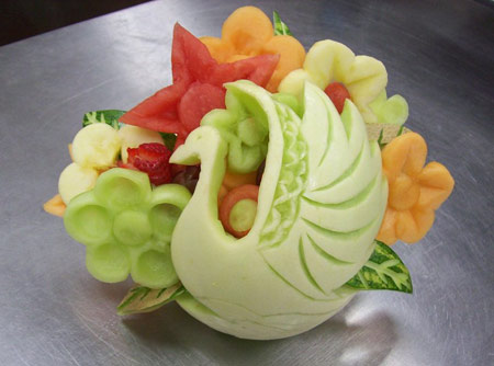 تزیینات کدو شب چله،مدل های تزیین هندوانه میوه آرایی شب چله, تزیینات شب چله