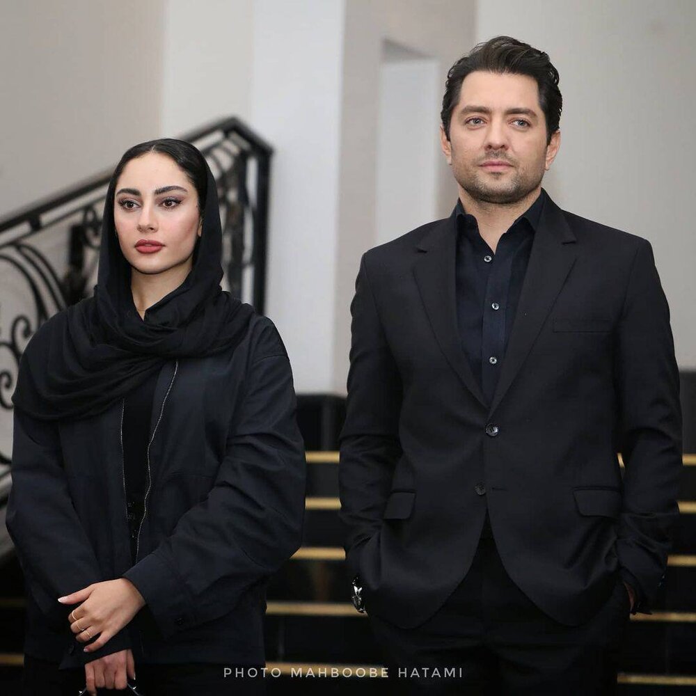 بهرام رادان و ترلان پروانه سیاه پوش شدند / عکس