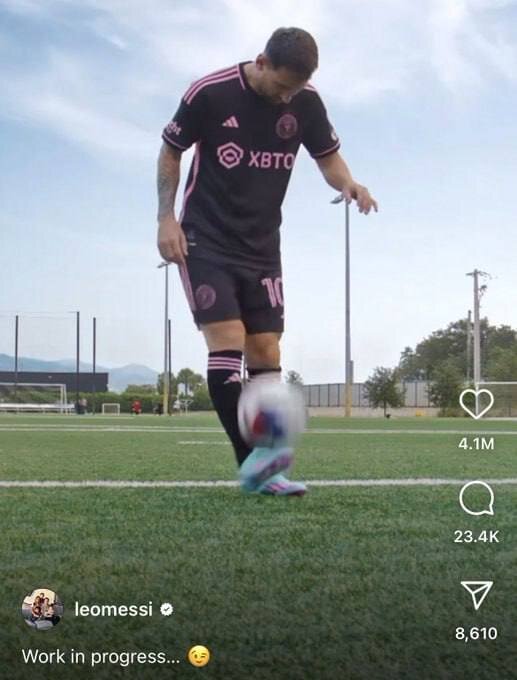 عکس| ویدیویی که لو داد؛ توپ طلای هشتم برای لئو