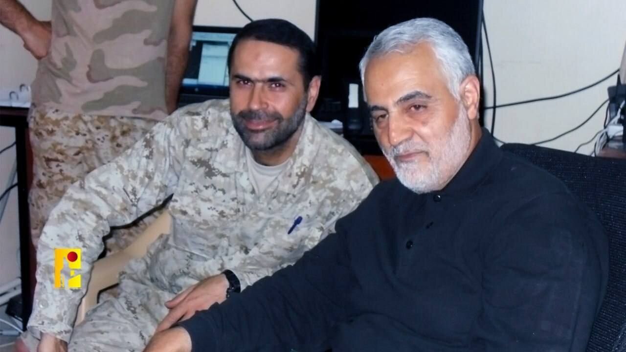 عکس‌های دیده‌نشده از سردار سلیمانی و فرمانده شهید حزب‌الله