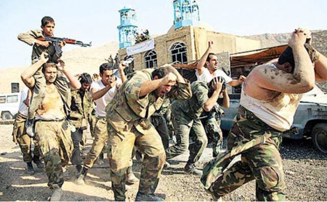 عکسی تاریخی از نوجوان شجاع ایرانی در جنگ تحمیلی